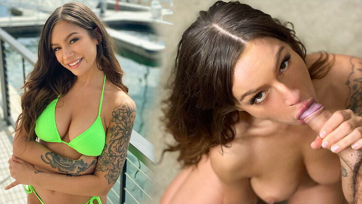 [TeamSkeetXSeries] - Romeo Mancini Gets Head From April Olsen - April Olsen - Romeo Mancini