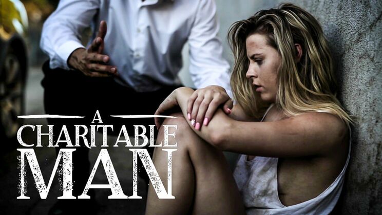 [PureTaboo] - Hardcore Charity with Natural Tits - Aubrey Sinclair - Danny Mountain