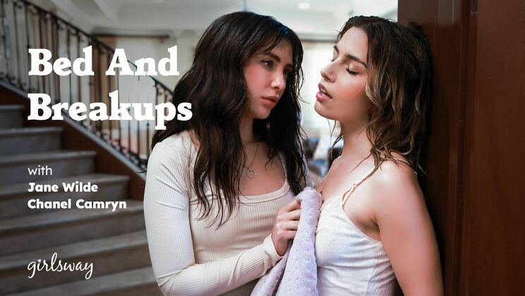 [Girlsway] - Breakups and Bedtime Lesbian Action