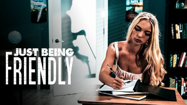 Old Man Donnie Rock Gets a Blowjob from Young Blonde Lana