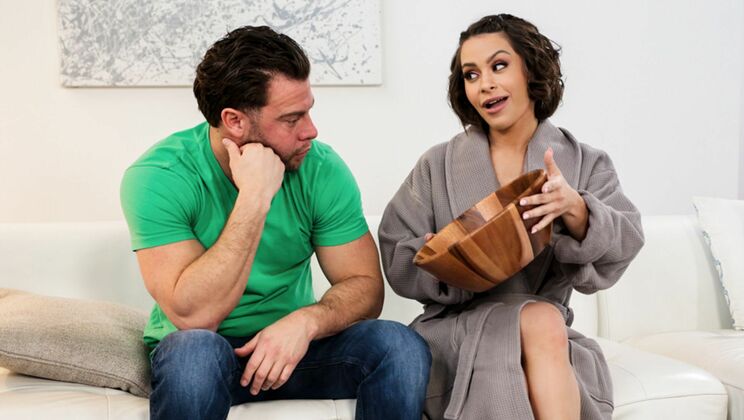 [NuruMassage] - 69 and Pussy Licking with Brunette Babe - Seth Gamble - Nicole Aria