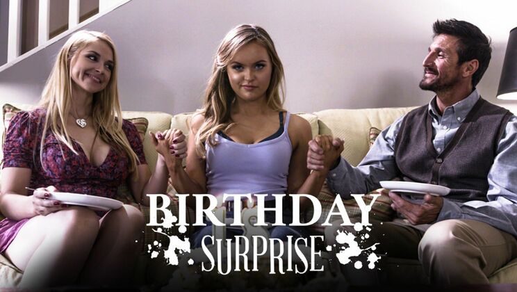 [PureTaboo] - Blonde Teen Birthday Creampie - Sarah Vandella - River Fox - Tommy Gunn