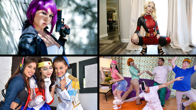 Cosplay Collection with Karlee Grey, Keira Croft, Jessie Saint