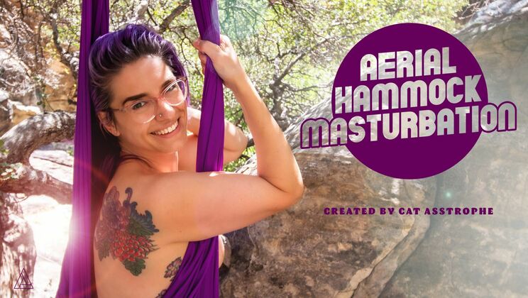 [ModelTime] - MILF Cat Asstrophe Gets Down in a Hammock - Cat Asstrophe