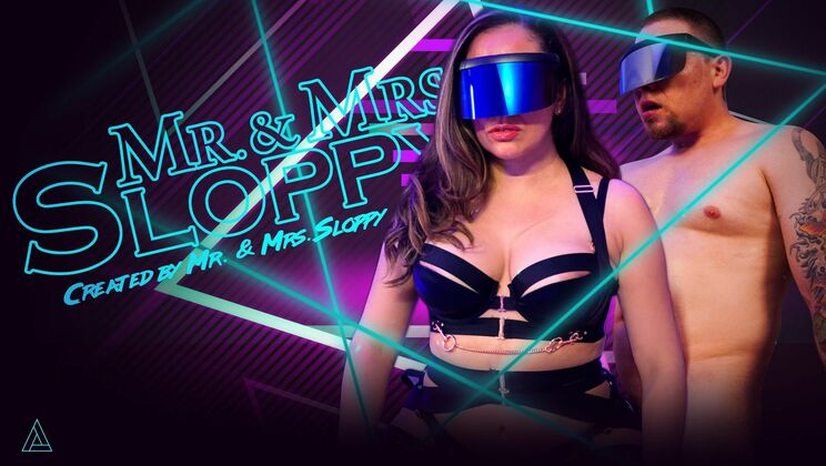 [ModelTime] - Hairy Brunette MILF Mrs. Sloppy Pleasures - Mr. Sloppy - Mrs. Sloppy