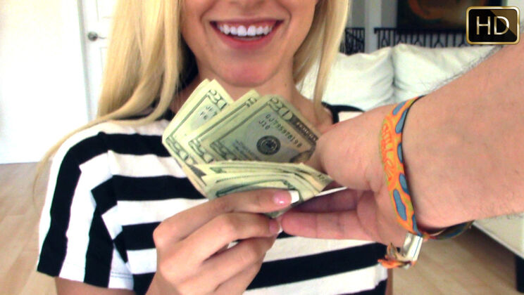[TeensLoveMoney] - Teen Slut Helps Stranger for Dollars - Dane Cross - Bree Mitchells