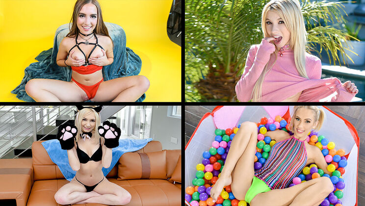 [TeamSkeetSelects] - Cute Girl Compilation - Kenzie Reeves - Aria Carson - Bailey Base - Kimmy Kimm