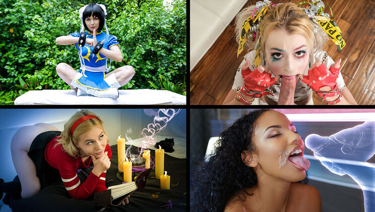 [TeamSkeetSelects] - Slutty Halloween Party - Compilation with Bella Rose, Lily Lane - Bella Rose - Alexa Nova - Nova Cane - Lily Lane