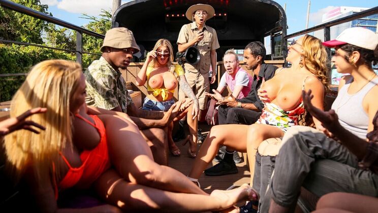 [Brazzers] - Blonde Bombshell Tour Guide Fucks Outdoors - Richelle Ryan - Mellanie Monroe - Lolly Dames - Damion Dayski - Diego Perez