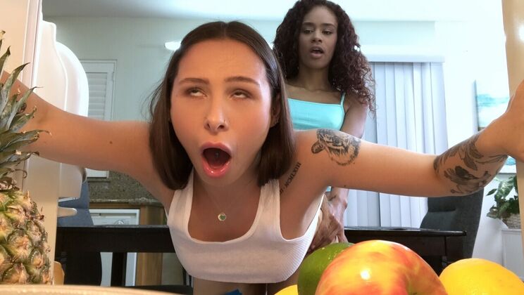 [Brazzers] - Brunette & Latina Strap-On Action: Cheating Wives Go Wild