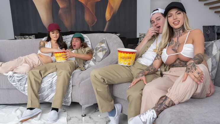 [Brazzers] - Twinz Are Ready To Win - Jay Romero - Jasmine Wilde - Anthony Pierce - Chantal Danielle