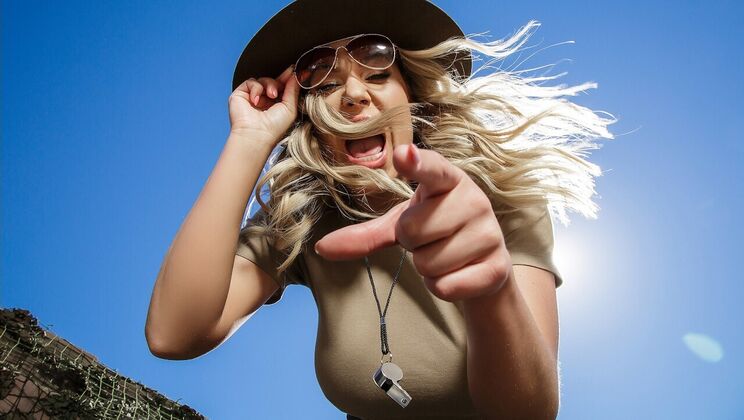 [Brazzers] - Blonde Ballerina MILF Takes Big Cock in Military Sex - Olivia Austin - Justin Hunt