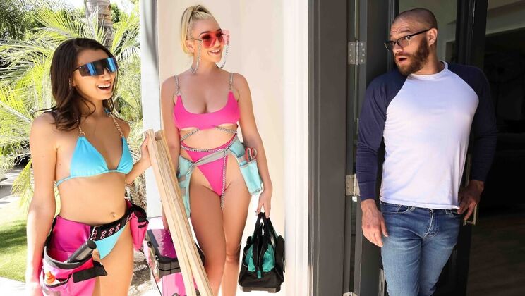 Hot Girls With Big Tits And Hard Tools