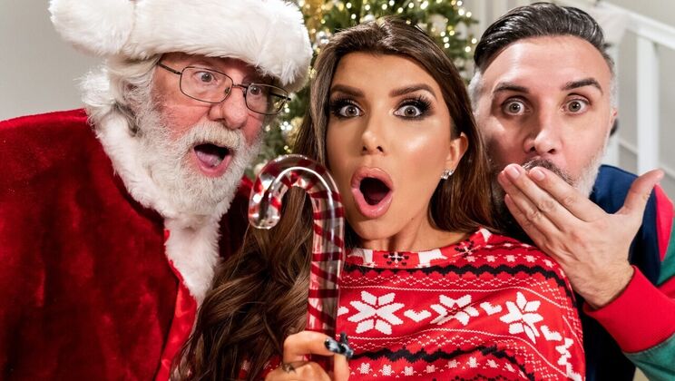 [Brazzers] - Keiran Lee's Christmas Surprise with Romi Rain's Blowjob - Romi Rain - Keiran Lee