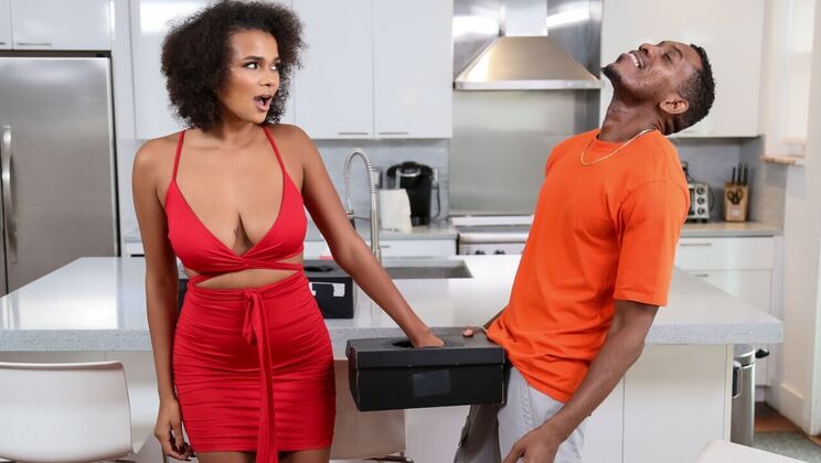 [RKPrime] - Boxed Brunette with Big Natural Tits - Jonathan Jordan - Alina Ali