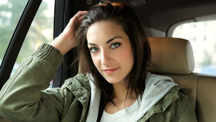 Passenger Can't Get Enough of Driver's Cock