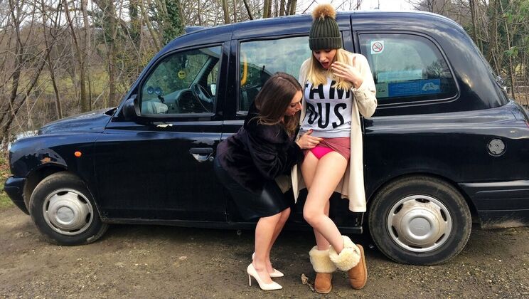 Lesbian Love with Blonde Danielle Maye