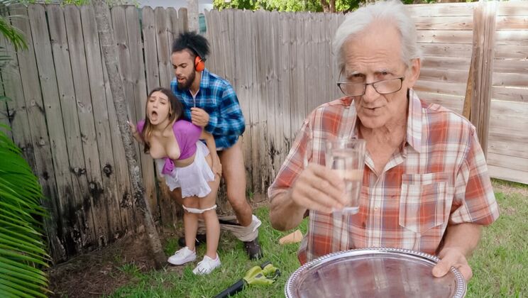 [TeensLoveHugeCocks] - James Angel Fucks Violet Gems Doggy Style - Violet Gems - James Angel