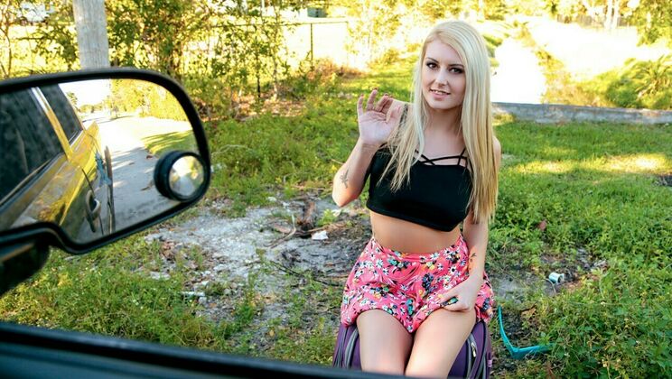 [StrandedTeens] - Wife's Nude Outdoor Adventure - Brick Danger - Victoria Steffanie