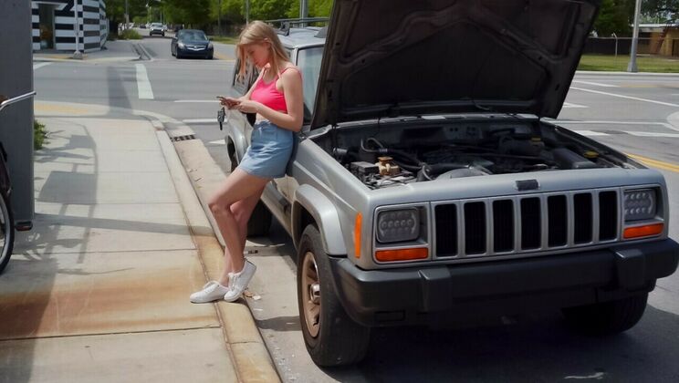 [StrandedTeens] - Tattooed Melody Gets Fucked - Brick Danger - Melody Marks