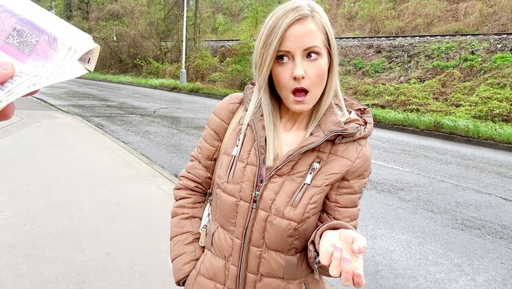 Outdoor Facial for Student Actress