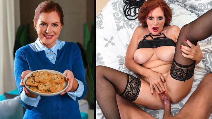 [LookAtHerNow] - Grandma's Hairy Pussy Gets Ass Fingering - Quinton James - Andi James