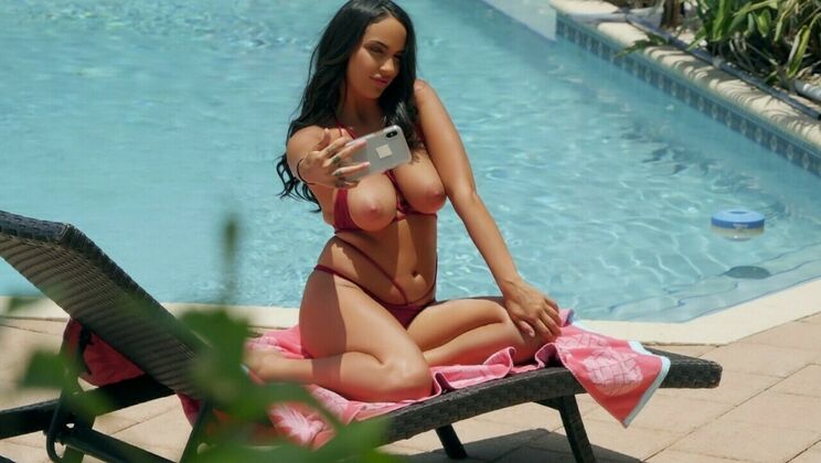 [PervsOnPatrol] - Outdoor Pool Sex with Tattooed Amateur - Damon Dice - Sofi Ryan