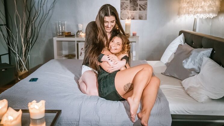 [Lesbea] - Big Tits Lesbians in Czech Republic - Amy Red - Marry Morrgan