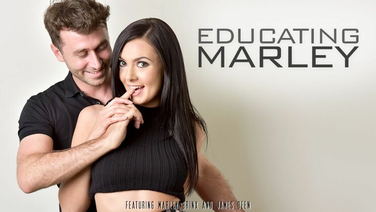 [EroticaX] - James Deen and Marley's Sex Lesson - Marley Brinx - James Deen