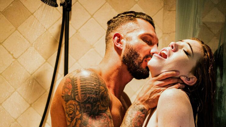 [EroticaX] - Big Tits Redhead Nala Brooks in Shower Fun - Quinton James - Nala Brooks