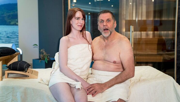 [Oldje] - Isabella's Natural Tits Get Squeezed - Phillipe - Isabella Both