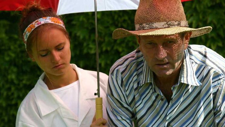 [Oldje] - Nurse Jean Gives Amazing Blowjob Outdoors - Zetta - Jean