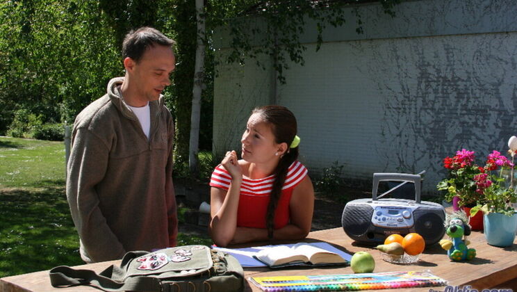 [Oldje] - Ball Licking Gardner Sucks Old Man - Phillipe - Claudia Rossi