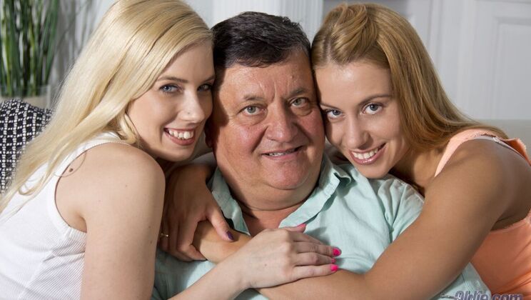 [Oldje] - Delicious Threesome with Young and Old - Nesty - Nikky Thorne - Louis