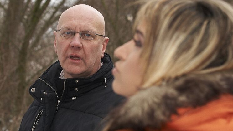 [Oldje] - Hot Old and Young Action in Snowy Forest - Hugo - Aleska Diamond