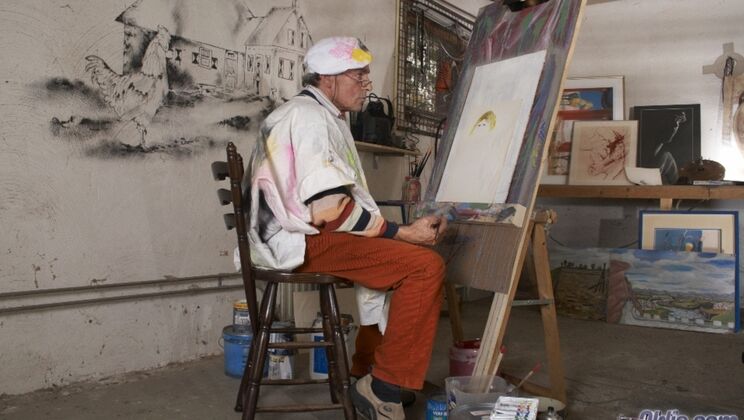 [Oldje] - Art Class Turns into Sex Session - Vanessa Jordin - Arturo