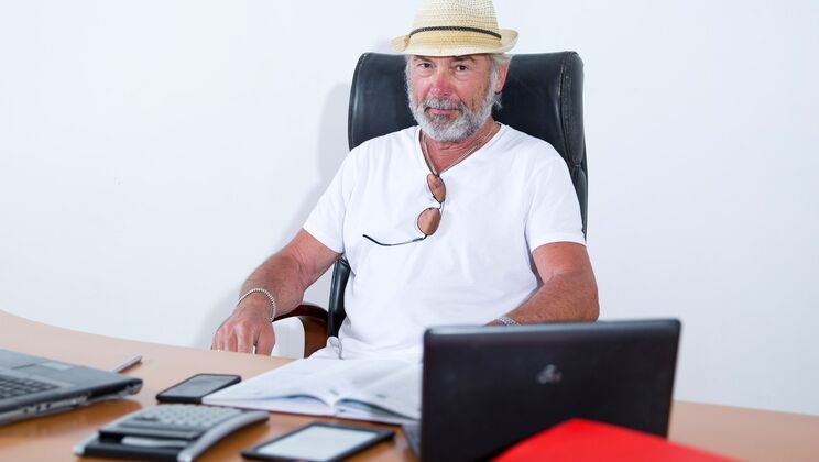 [Oldje] - Nico and Monique in a Sexy Office Loan - Monique Woods - Nico