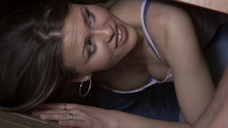 [Oldje] - Kissing and Fucking with a Natural Teen - Ronald - Rebecca Contrares