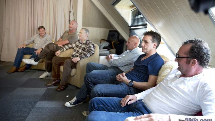 [Oldje] - Handjob and Masturbation in Gangbang Scene - Gina Gerson - Ben - Hugo - Nico