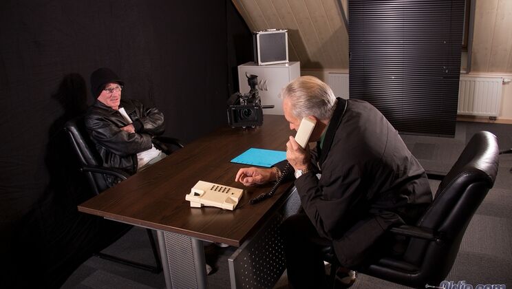 [Oldje] - Stockings and Natural Tits Turn On John