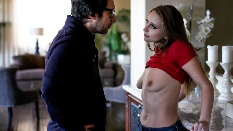 [FamilySinners] - Stepdaughter's Gagging and Pussy Licking Outdoor Fun