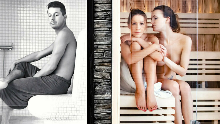 [SexArt] - Curly Haired Cuties in Lesbian Kiss - Alexis Crystal - Belle Claire