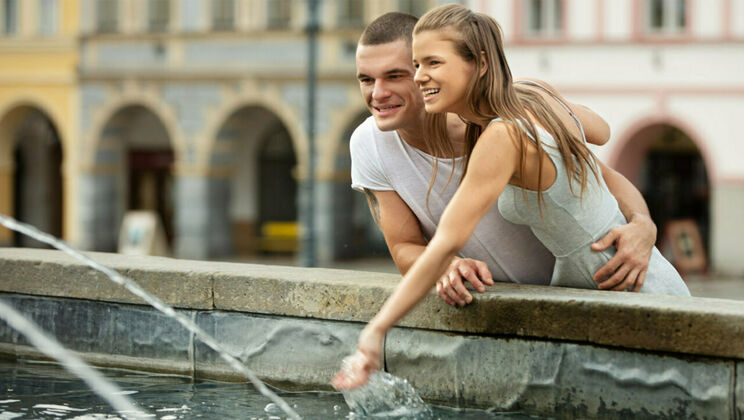 [SexArt] - Skinny Brunette Gets Creampie