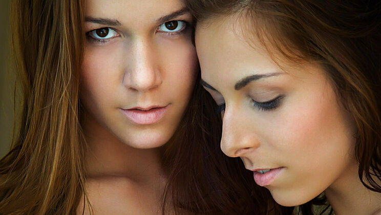 [SexArt] - Beautiful Girls Enjoy Lesbian Love