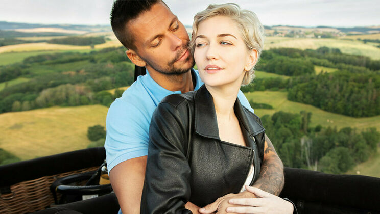 [SexArt] - Blonde and Tattooed Skye Blue in Sexy Outfits - Angelo Godshack - Skye Blue