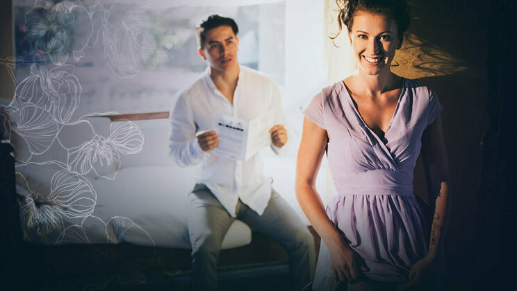 [SexArt] - Spanish Girl Emylia Argan's Sexy Striptease - Emylia Argan - Eric El Gran