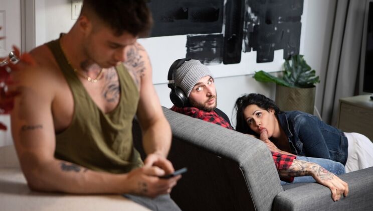 [TransAngels] - Tony D'Angelo's Threesome with Latina Lovers