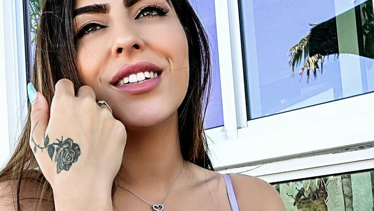 Sean Lawless' Dick in Audrey Royal's Mouth