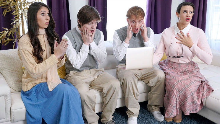 [MomSwap] - Blowjob and Facial for Stud - Penny Barber - Tyler Cruise - Ashley Wolf - Joshua Lewis