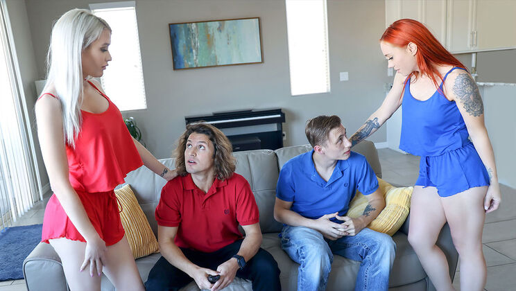 [MomSwap] - Betting on Sex: Mature Women Get Down - Jay Romero - Katie Monroe - Cole Church - Nova Sky